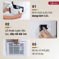 Máy hút ẩm dân dụng Fujihome DH07