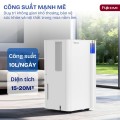 Máy hút ẩm dân dụng Fujihome DH10 New