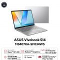 Laptop Asus Vivobook S14 M3407KA-SF034WS (AMD Ryzen AI 5 330 | 16GB | 512GB | AMD Radeon | 14 inch WUXGA OLED | Win 11 | Office | Bạc)