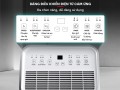 Máy hút ẩm dân dụng Fujihome DH20W Kết Nối Wifi