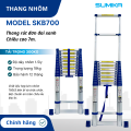 Thang nhôm rút đơn Sumika SKB700