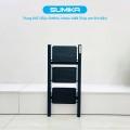 Thang ghế 3 bậc Sumika  A103 (Black), chiều cao 68cm