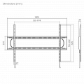 LP73-69F: Khung treo tường chuyên dụng cho Màn hình tương tác (60’’ ~ 120’’)