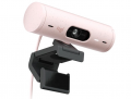 Webcam Logitech Brio 500 Full HD màu hồng (960-001433)