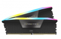 RAM PC Corsair VENGEANCE RGB 64GB (2x32GB) DDR5 6000MHz CL40 Black (CMH64GX5M2D6000C40)