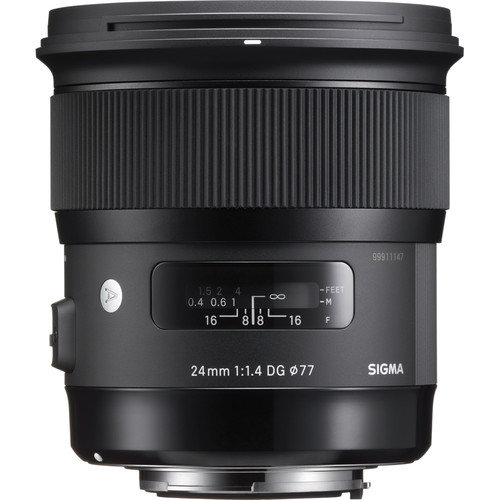 ỐNG KÍNH SIGMA 24MM F1.4 DG HSM ART FOR SONY (NHẬP KHẨU)