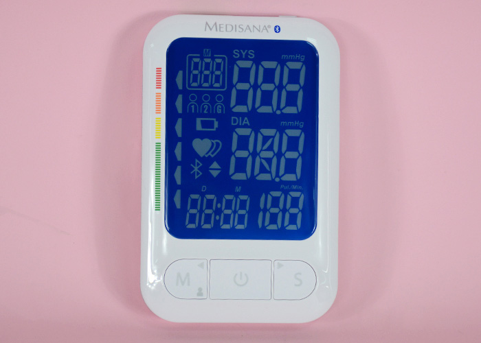 Máy đo huyết áp bắp tay Bluetooth Medisana BU 550