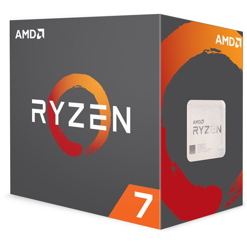 CPU AMD Ryzen 7 1800X (Up to 4.0Ghz/ 20Mb cache) Ryzen