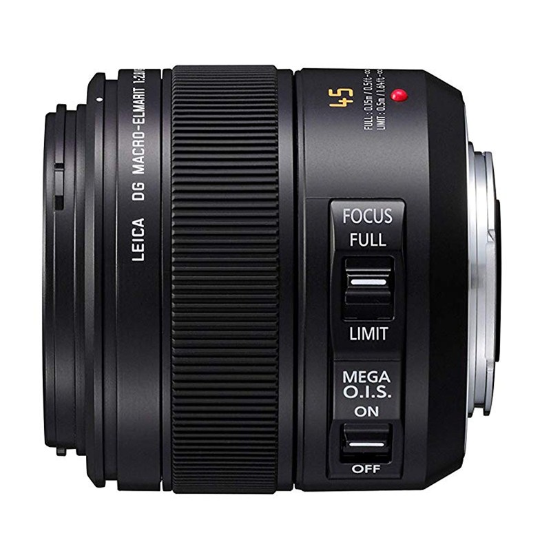 ỐNG KÍNH PANASONIC LEICA DG MACRO-ELMARIT 45MM F2.8 ASPH MEGA O.I.S.