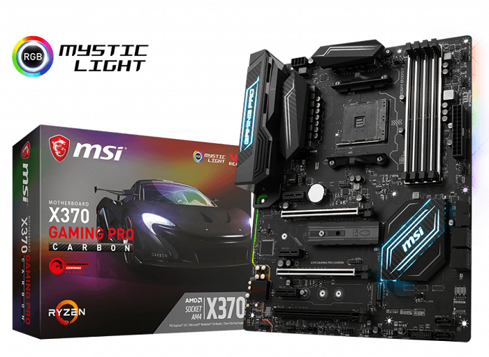 Main MSI X370 Gaming Pro Carbon (Chipset AMD X370/ Socket AM4/ VGA onboard)