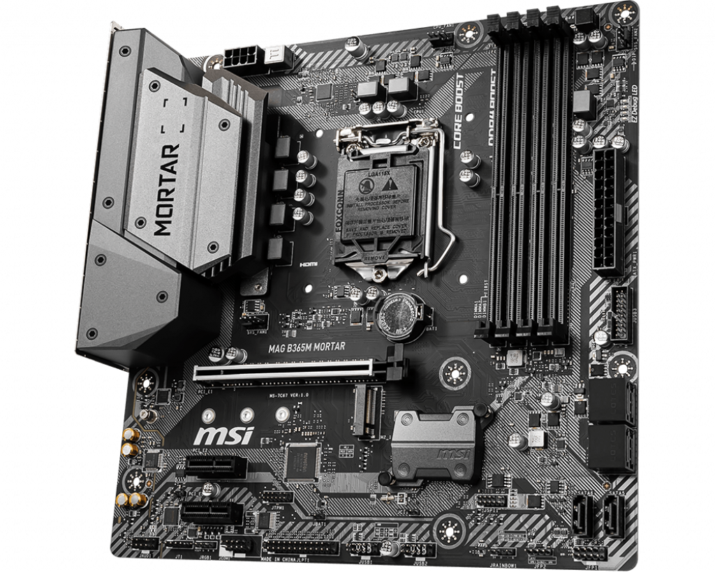 Main MSI B365M MORTAR (Chipset Intel B365/ Socket LGA1151/ VGA onboard)