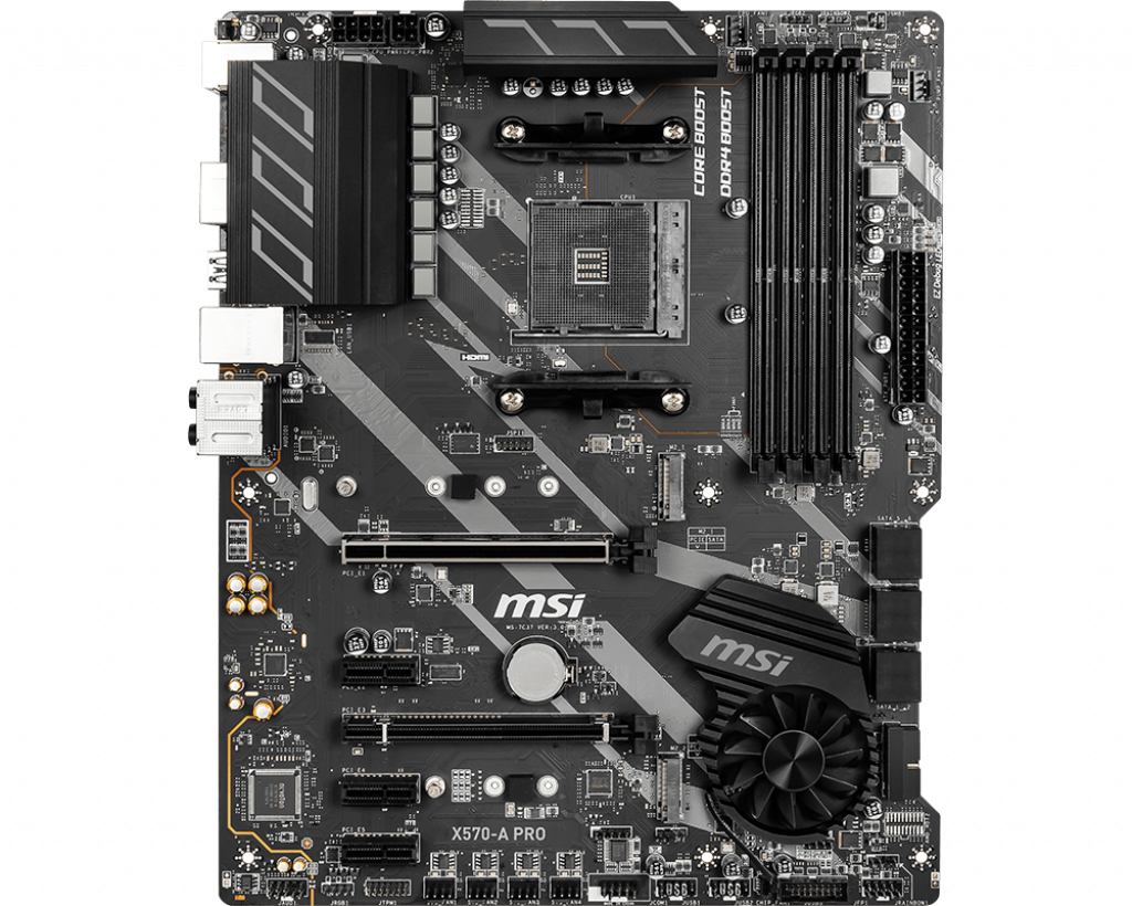 Main MSI X570 A PRO (Chipset AMD X570/ Socket AM4/ VGA onboard)