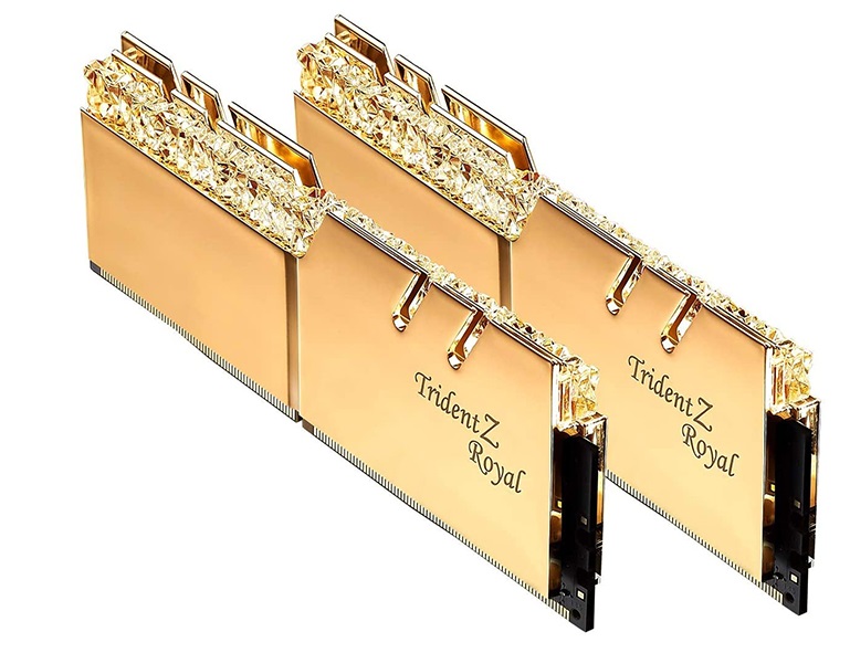 RAM KIT GSKill 16Gb (2x8Gb) DDR4-3000- Trident Z Royal (F4-3000C16D-16GTRG) Tản LED RGB