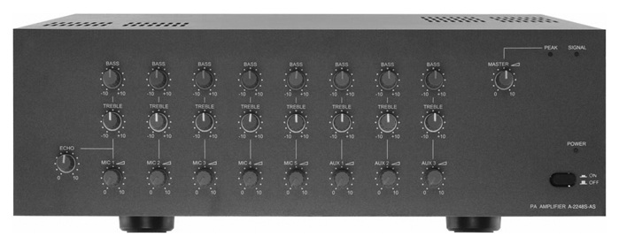 Amply 2 kênh 240W Package amplifier TOA A-2248S