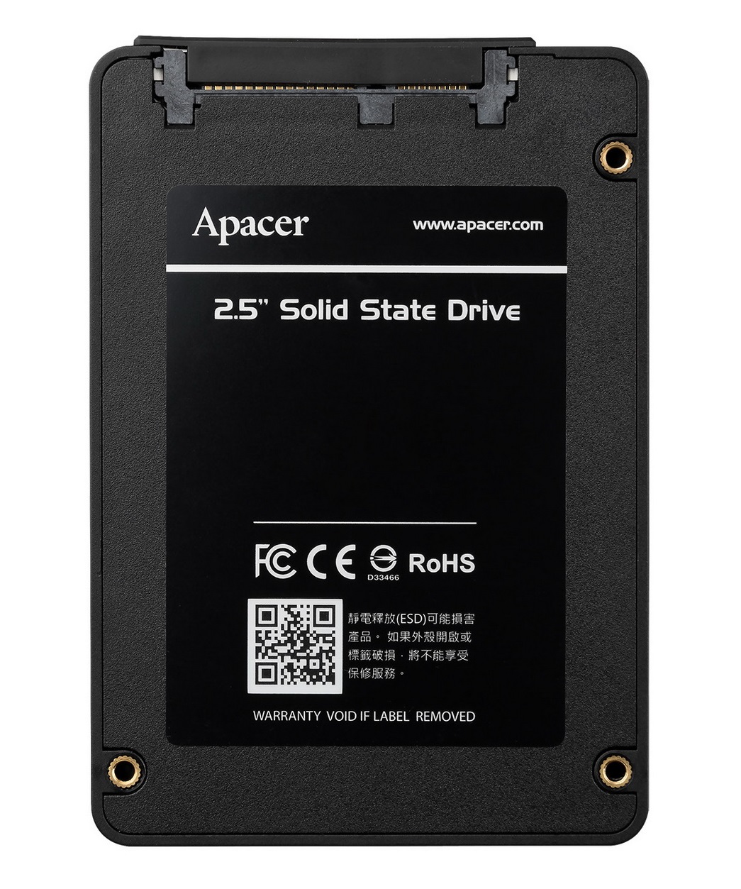 Ổ SSD Apacer AS340 120Gb SATA3 (đọc: 500MB/s /ghi: 375MB/s)