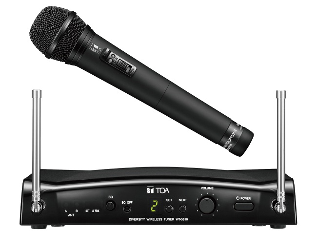 Bộ Micro Không Dây Cầm Tay Toa WS-5265