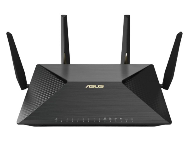 Router wifi ASUS  BRT-AC828 (Chuẩn Doanh Nghiệp) AC2600 MU-MIMO, 2 cổng WAN VPN, bảo vệ mạng AiProtection