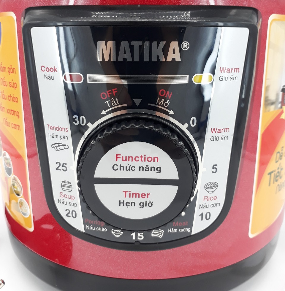 Nồi áp suất điện Matika MTK-9261