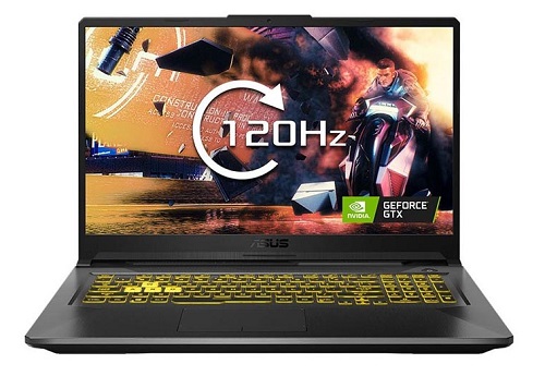 Laptop Asus Gaming TUF FA706IU-H7133T (R7 4800H/8GB RAM/512GB SSD/17.3 FHD 120Ghz/GTX 1660Ti 6GB/Win10/Xám)