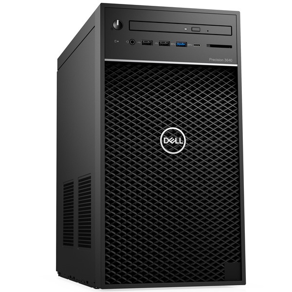 Dell Precision Tower 3630/ Intel i7 8700k 3.7GHz/ 16Gb/ 1TB / DVDRW/ Nvidia Quadro  P2000 5GB/ Fedora/ Black