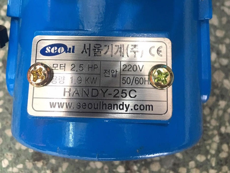 Máy cắt sắt thủy lực Seoul Handy 25C