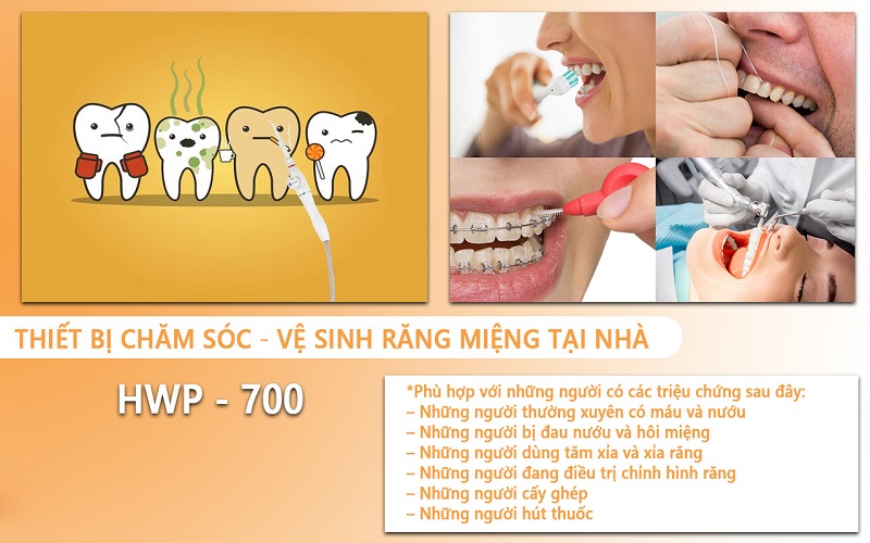 Thiết bị vệ sinh răng miệng Sonaki HWP-700