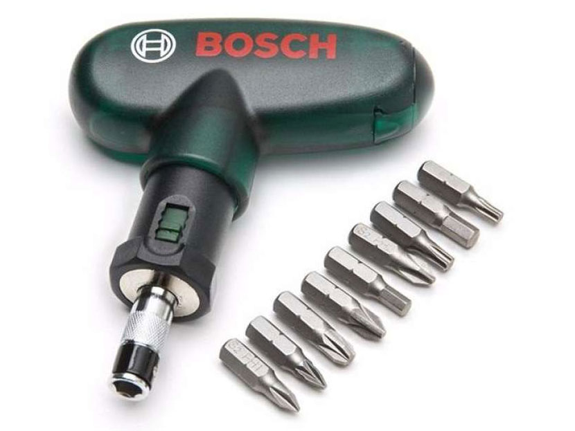 Bộ mũi vặn vít cầm tay 10 món Bosch 2607019510