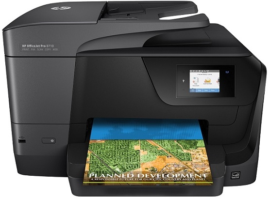 Máy in Phun màu HP OfficeJet Pro 8710 All-in-One Printer (D9L18A)