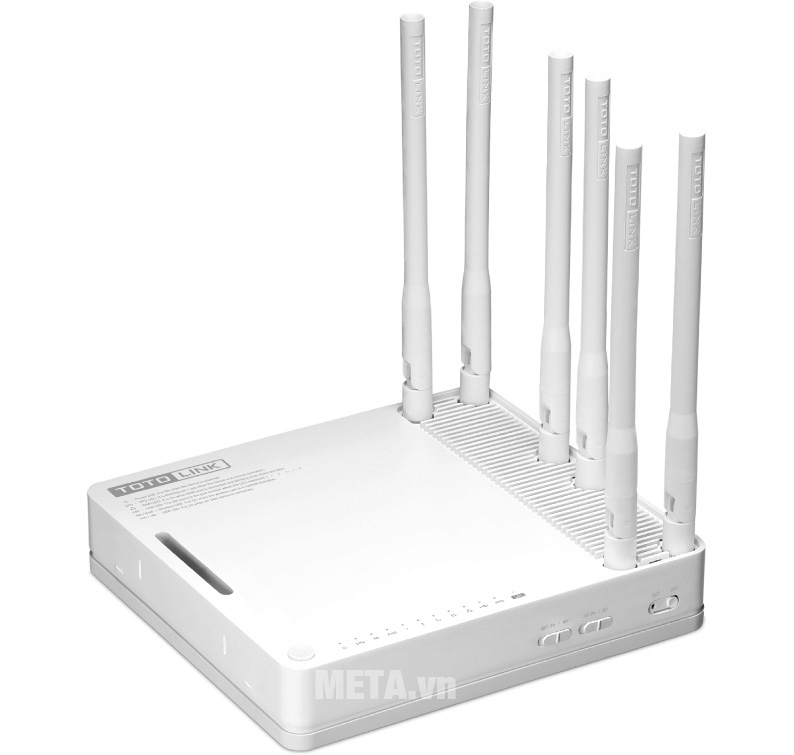 Bộ phát Wifi băng tần kép Gigabit AC1900 Totolink A6004NS 