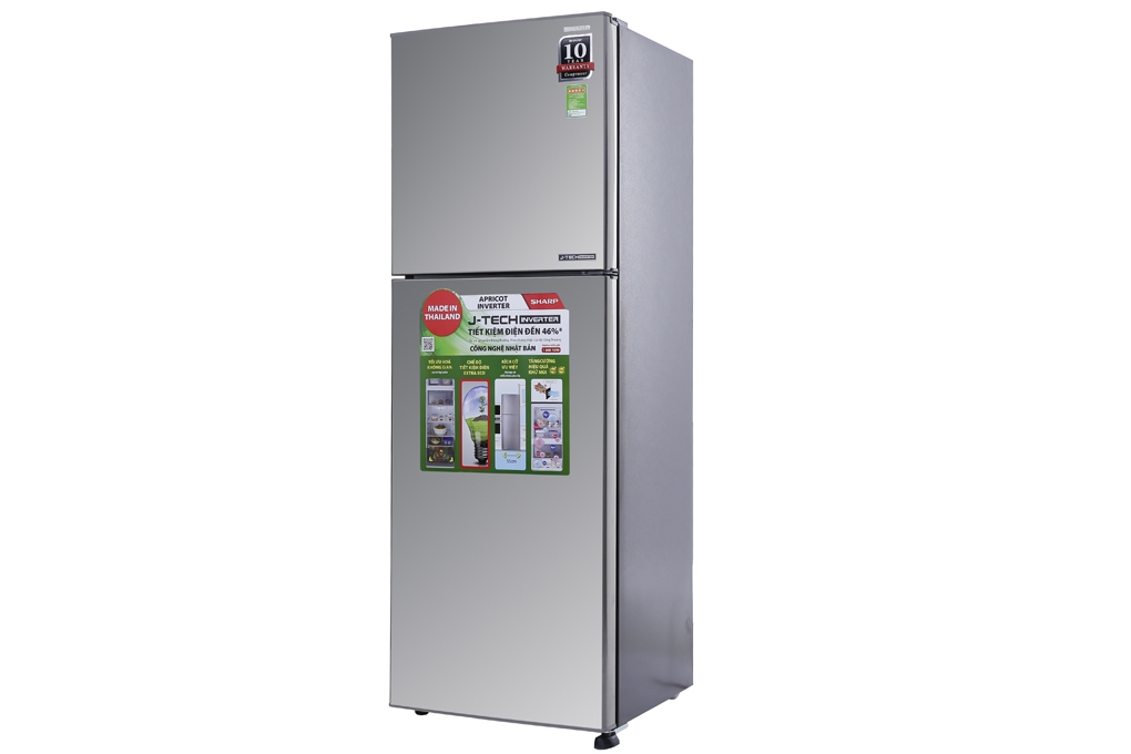 Tủ lạnh Sharp J-Tech inverter SJ-X251E-SL 241 lít
