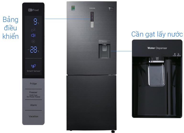 Tủ lạnh Samsung 458 Lít, Digital Inverter RL4364SBABS/SV