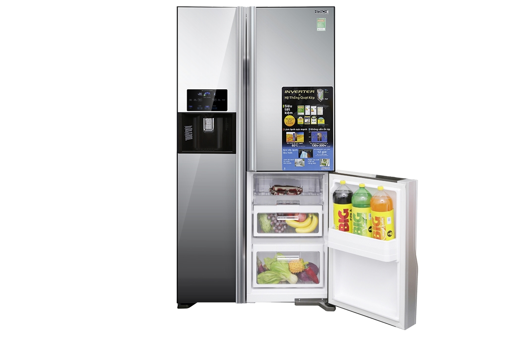 Tủ lạnh Hitachi Inverter 584 lít R-M700GPGV2X (MIR)