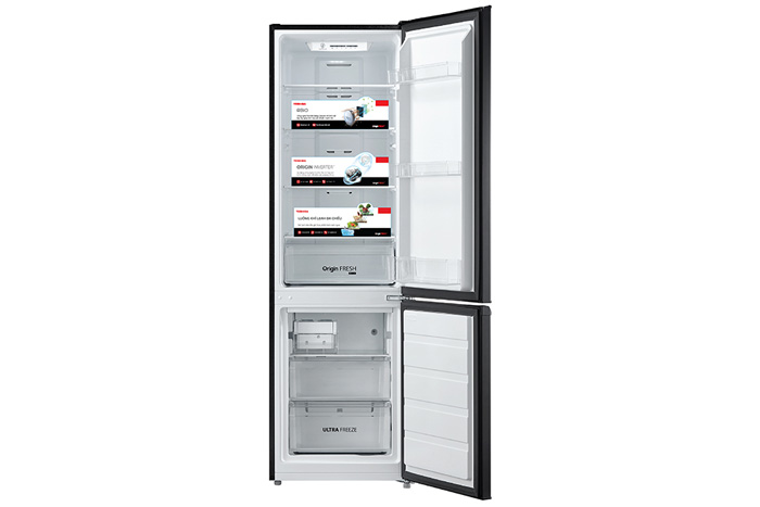 Tủ lạnh Toshiba Inverter 270 lít GR-RB350WE-PMV(30)-BS (Mới 2021)