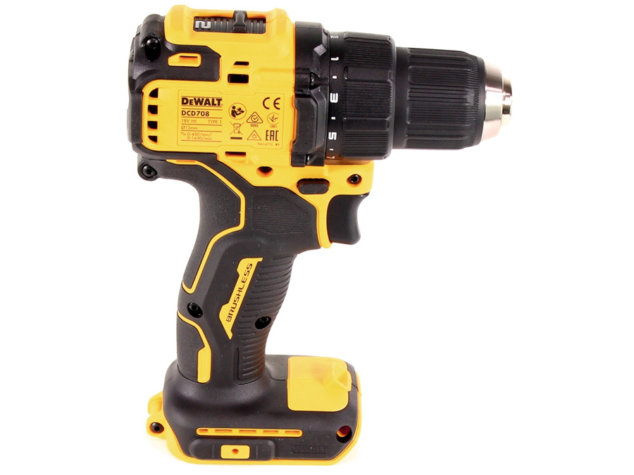 Thân máy khoan vặn vít dùng pin DeWalt DCD708N (không kèm pin, sạc)