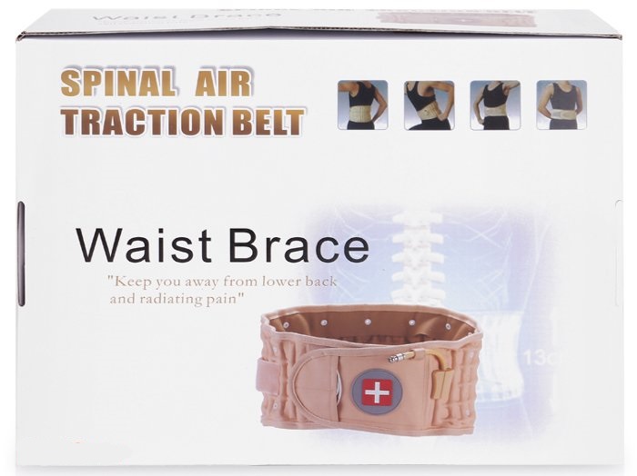 Đai hơi kéo giãn cột sống Lumbar Traction Belt CR-801 - Đai hơi điều trị bệnh đau lưng, thoát vị đĩa đệm
