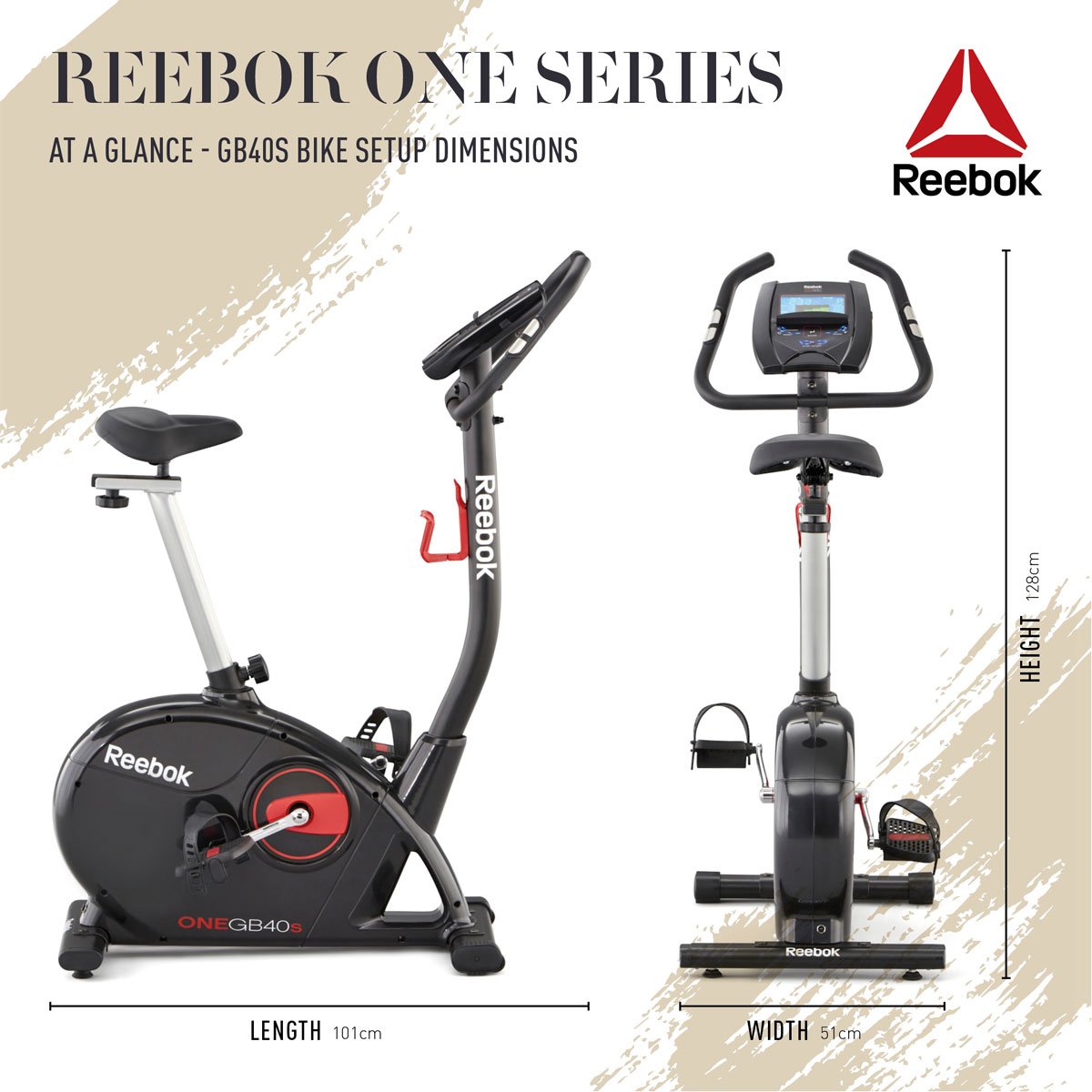 Xe đạp Reebok GB40S one series bike Rvon 10101BK-AR