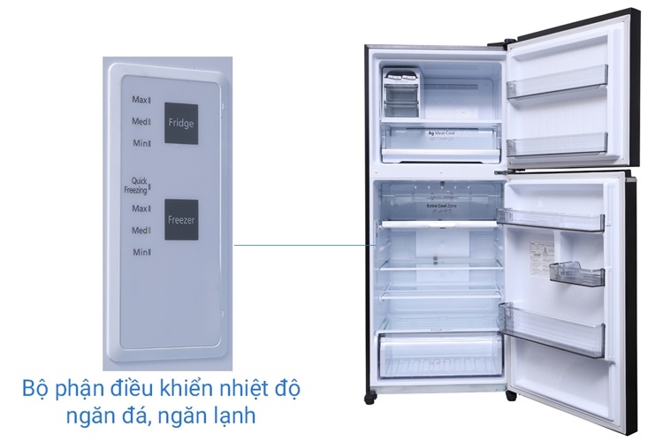 Tủ lạnh Panasonic 363 lít NR-BD418GKVN