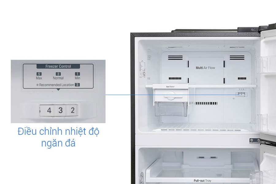Tủ lạnh LG Inverter GN-L422GB 410 lít