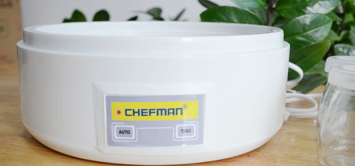 Máy làm sữa chua Chefman 8 cốc thủy tinh (CM - 302T)