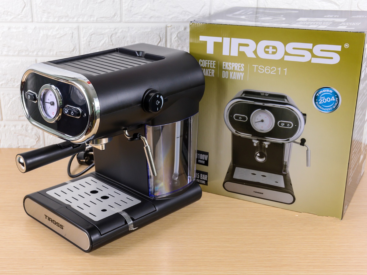 Máy pha cà phê Espresso Tiross TS6211 (15 bar)