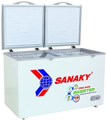 Tủ đông 1 ngăn 2 cánh Inverter Sanaky VH-4099A3 400 lít