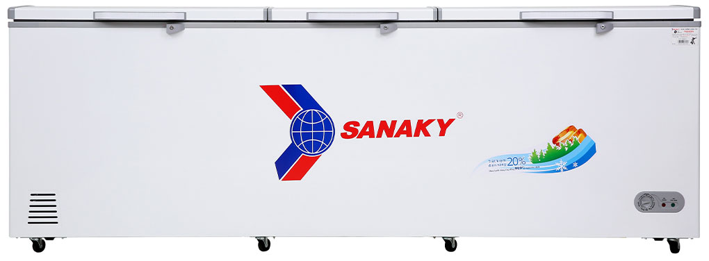 Tủ đông 1 ngăn 3 cánh mở Sanaky VH 1199HY - 900 lít