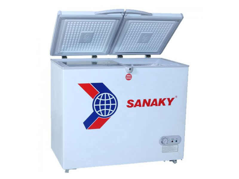 Tủ đông 2 ngăn 2 cánh mở Sanaky VH 365W2