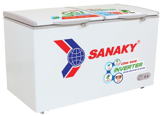 Tủ đông 2 ngăn 2 cánh Sanaky VH-2599W3 250 lít