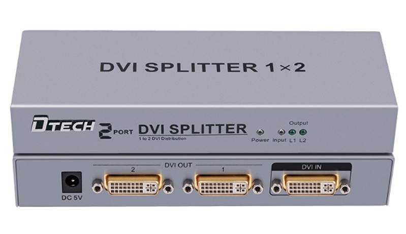 Bộ chia DVI 1 ra 2 Dtech DT-7023 