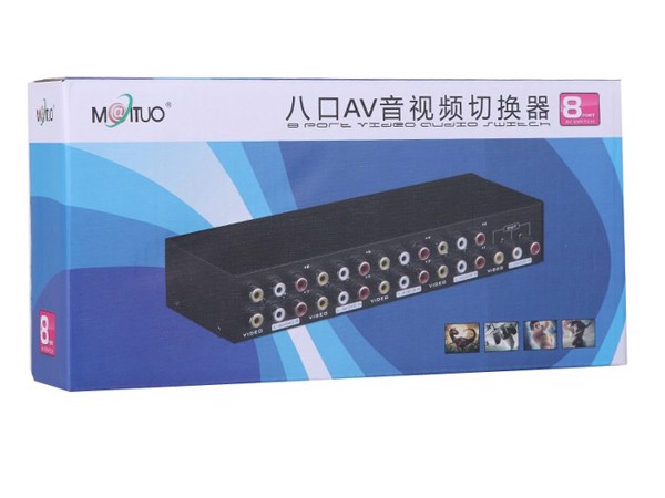 Bộ chuyển mạch tín hiệu AV (Video & Audio) 8 ra 1 MT-VIKI MT-831AV
