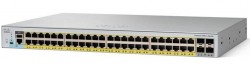 Switch Cisco WS-C2960L-48PS-AP 48-Port Gigabit Ethernet with PoE + 4 x Gigabit SFP 