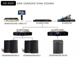 Dàn Karaoke kinh doanh cao cấp HD-KD01