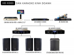Dàn Karaoke Kinh Doanh HD-KD03