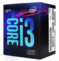 CPU Intel Core i3 8100 (3.60Ghz/ 6Mb cache) Coffee Lake
